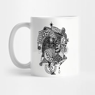 Geometric 1 - Going Xmas Shopping - Aussie Tangle Mug